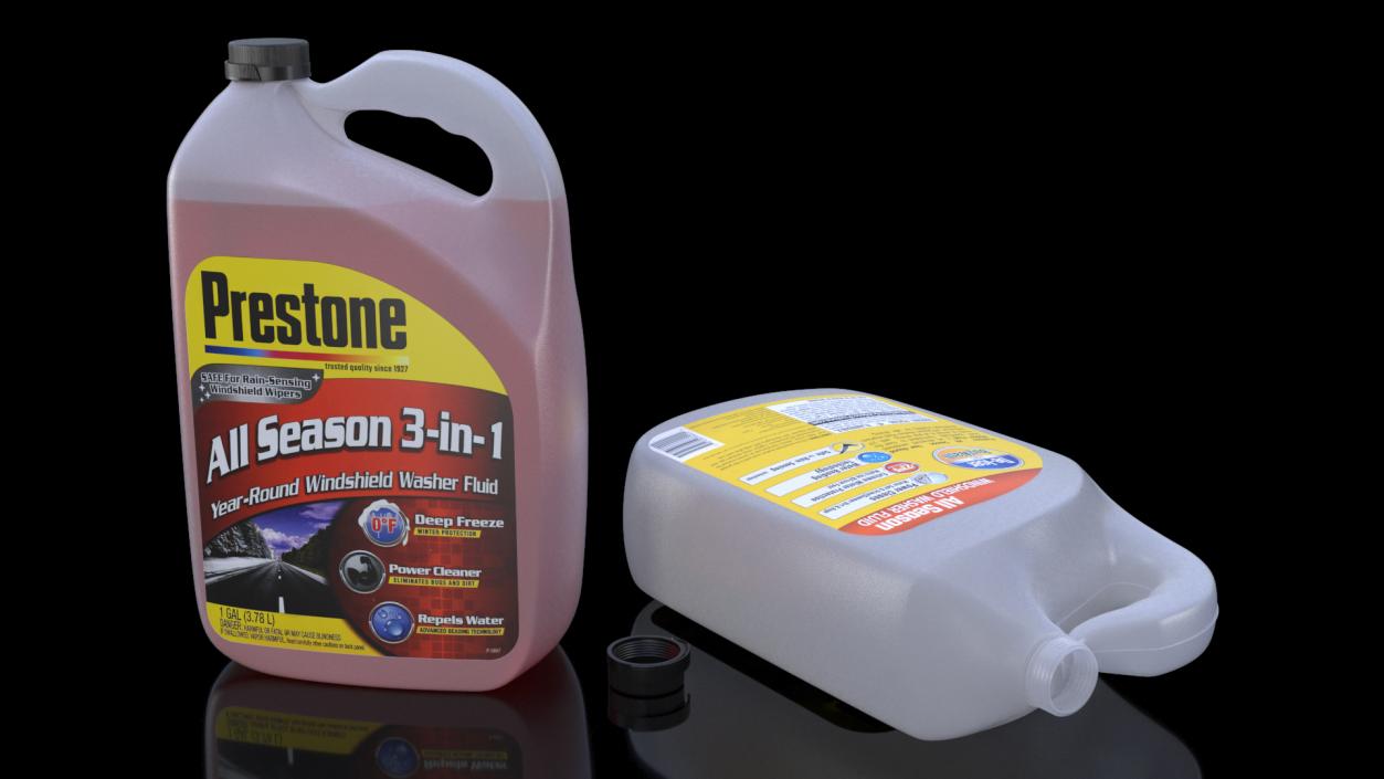 3D All Season Windshield Washer Fluid Prestone model