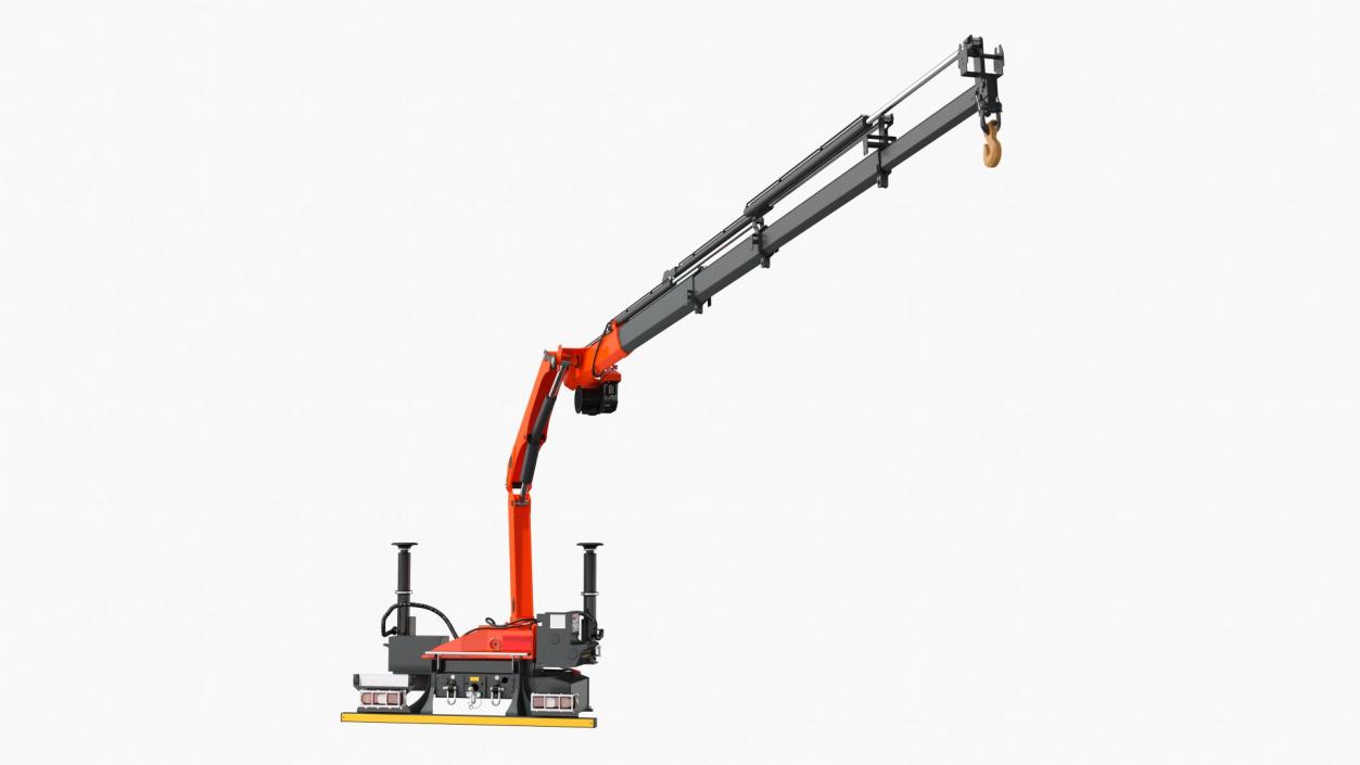 3D Telescopic Boom Crane