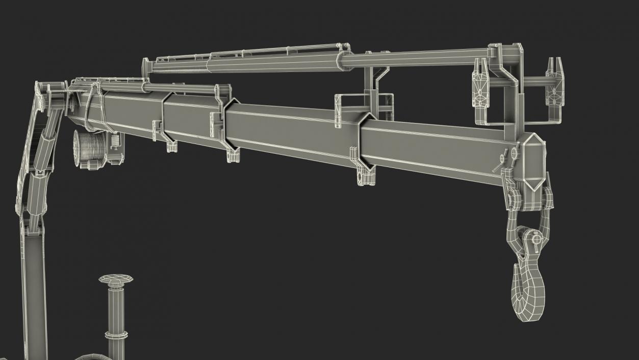 3D Telescopic Boom Crane