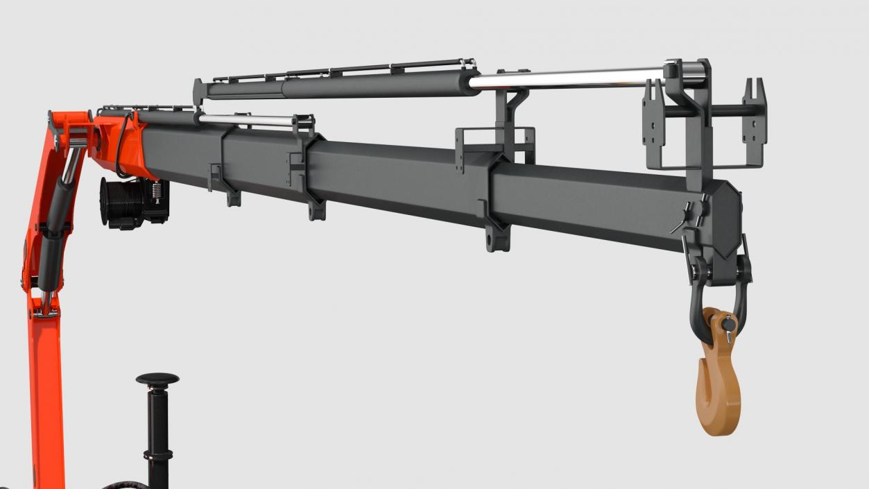 3D Telescopic Boom Crane