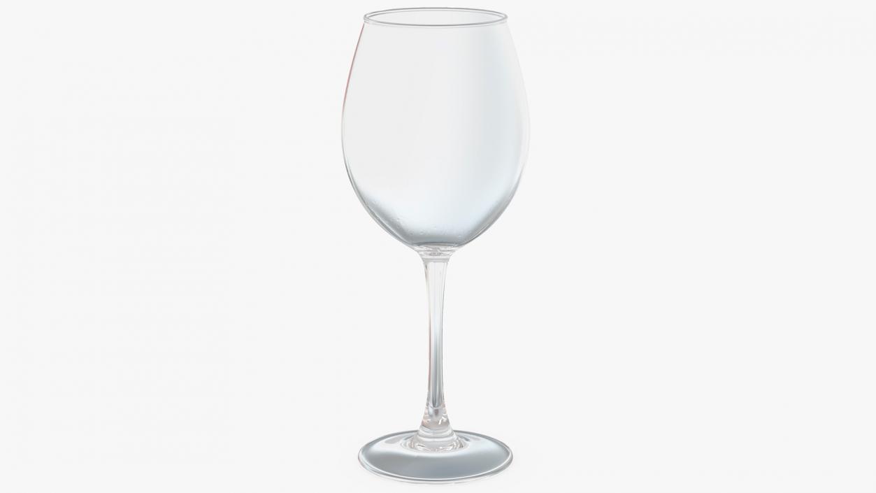 Bordeaux Wine Glass 3D model