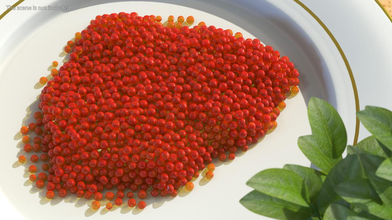 3D model Red Caviar Pile