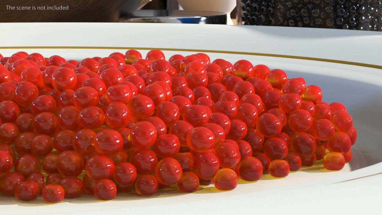 3D model Red Caviar Pile