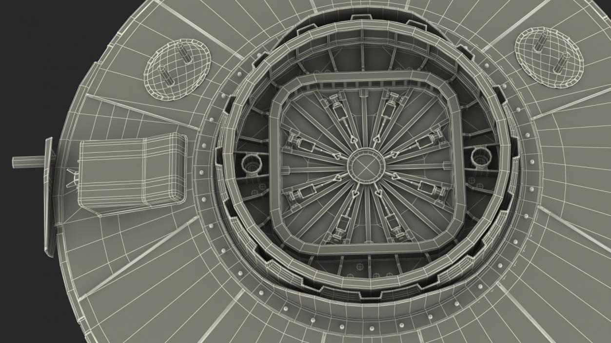 ISS Leonardo Permanent Multipurpose Module 3D