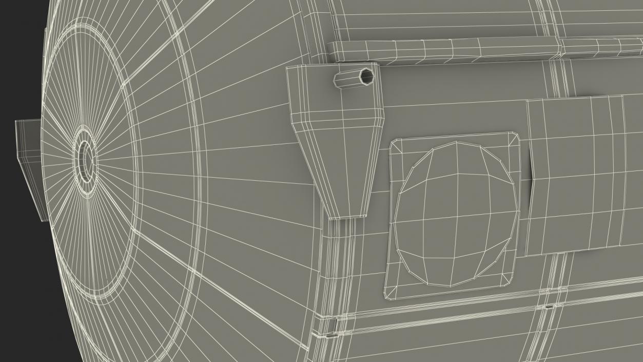 ISS Leonardo Permanent Multipurpose Module 3D