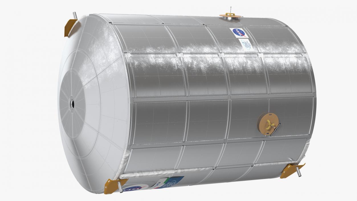 ISS Leonardo Permanent Multipurpose Module 3D