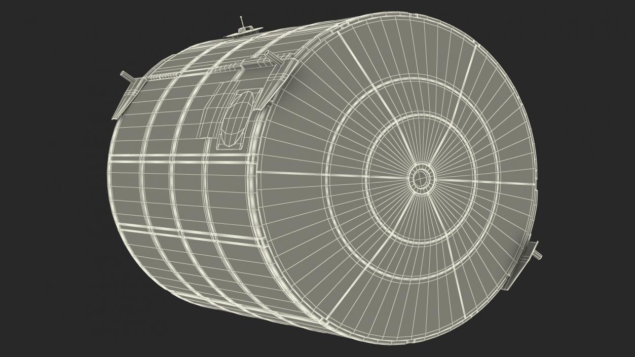 ISS Leonardo Permanent Multipurpose Module 3D