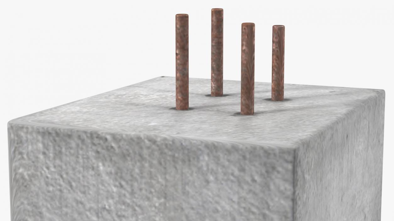 3D model Concrete Column