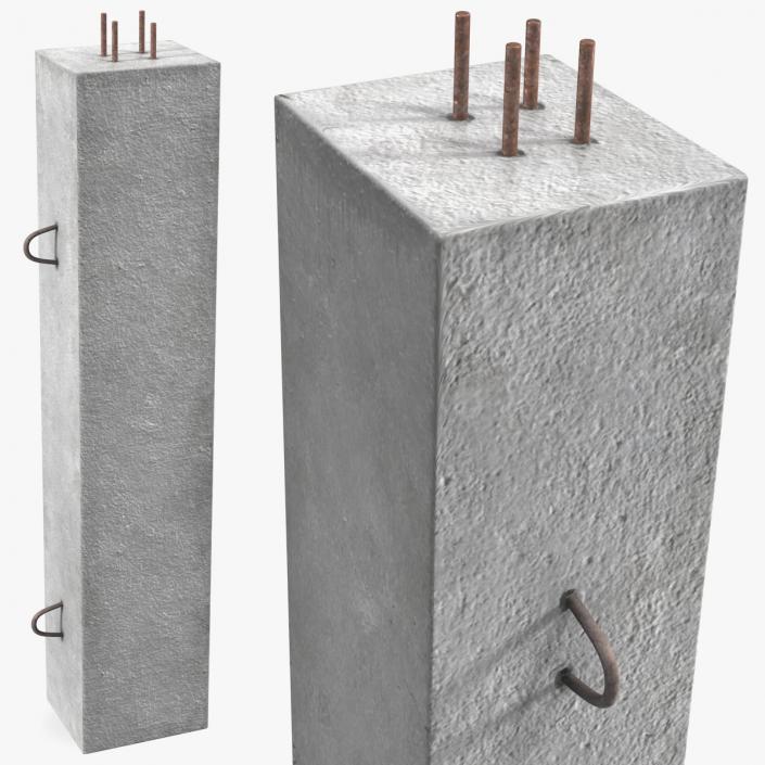 3D model Concrete Column