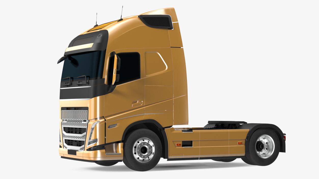 3D Cabover 4x2 Truck Exterior Only