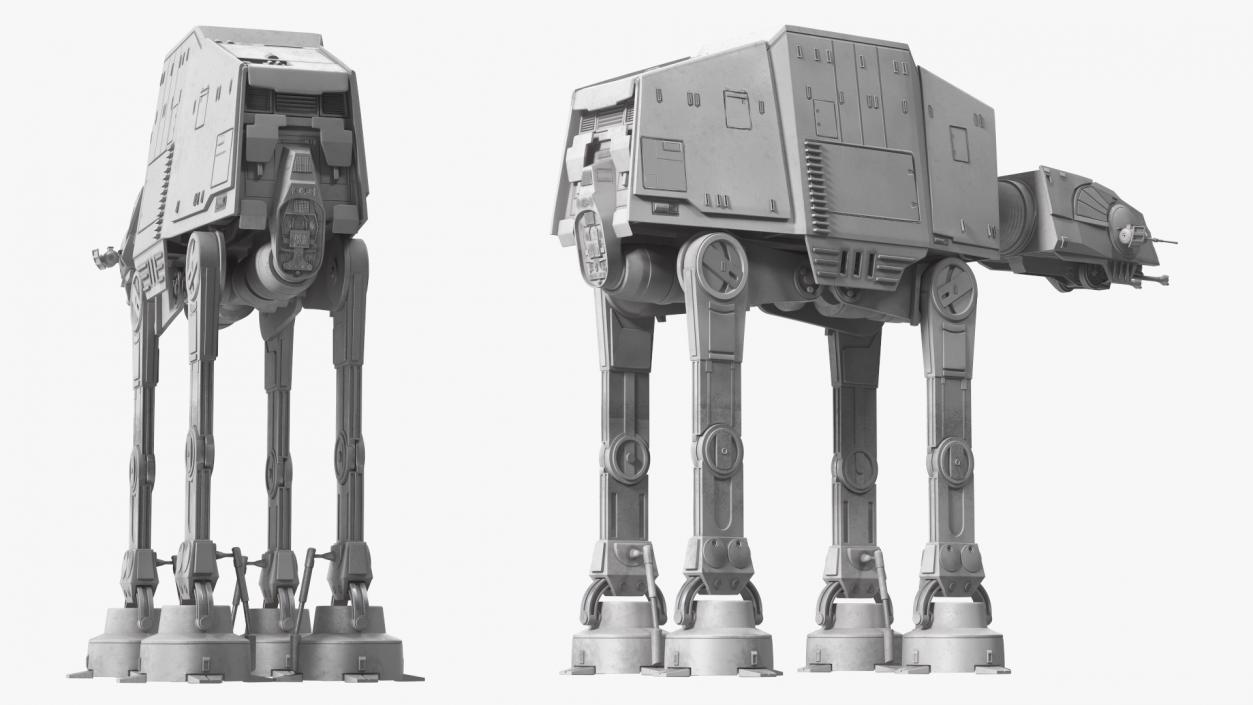 3D model AT-AT Star Wars