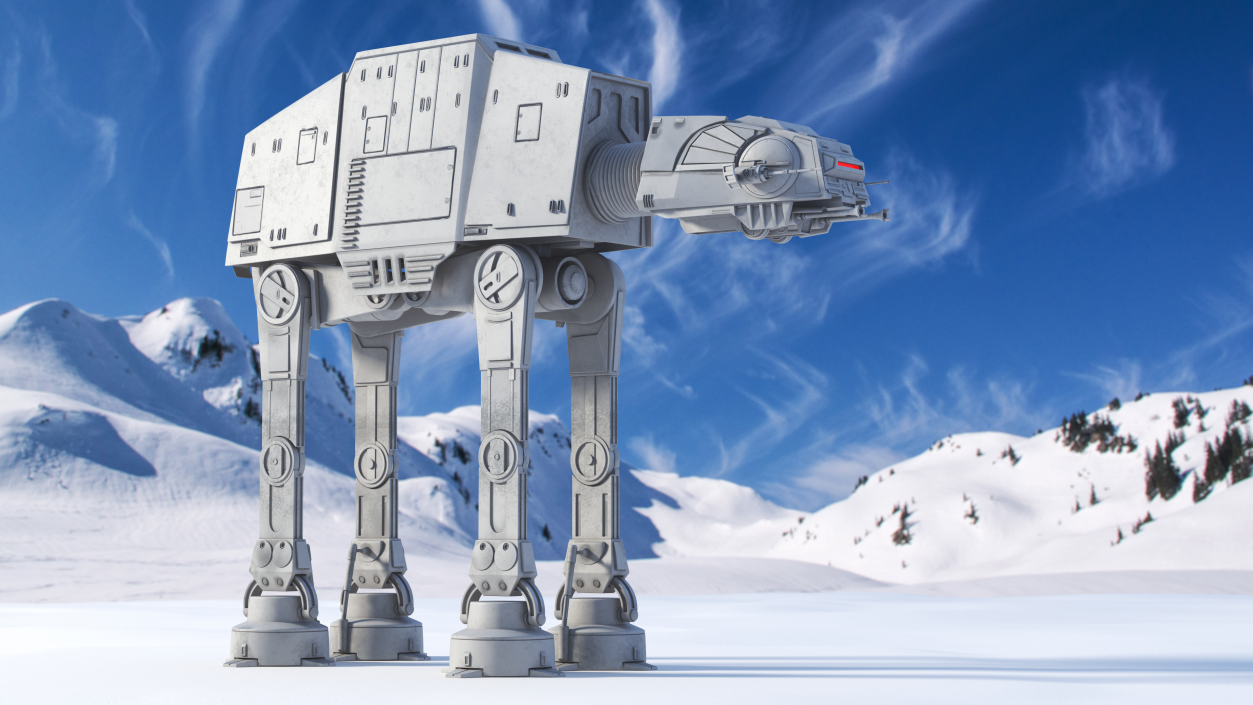 3D model AT-AT Star Wars