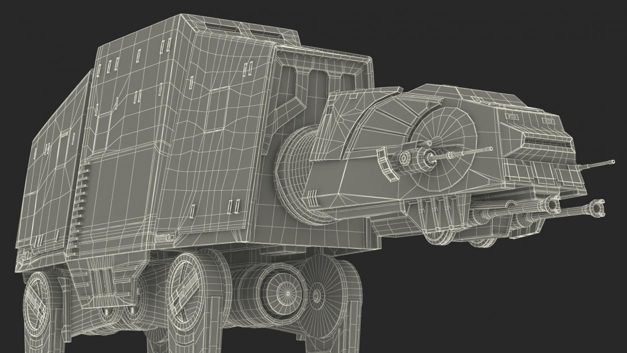 3D model AT-AT Star Wars