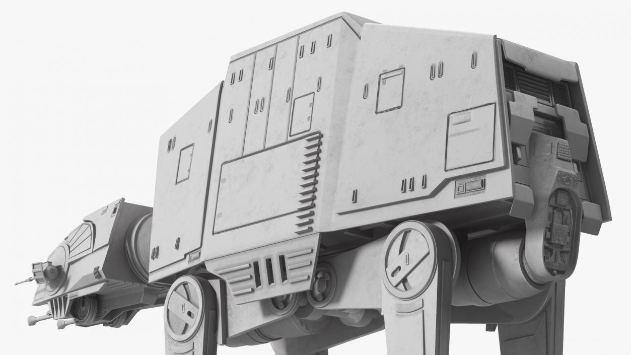 3D model AT-AT Star Wars