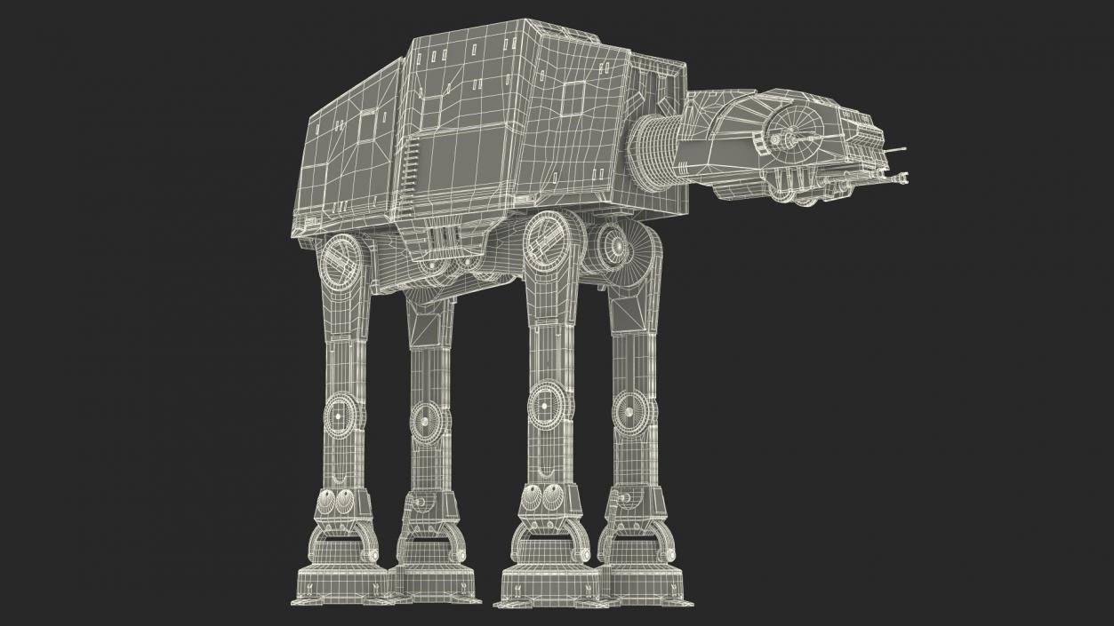 3D model AT-AT Star Wars