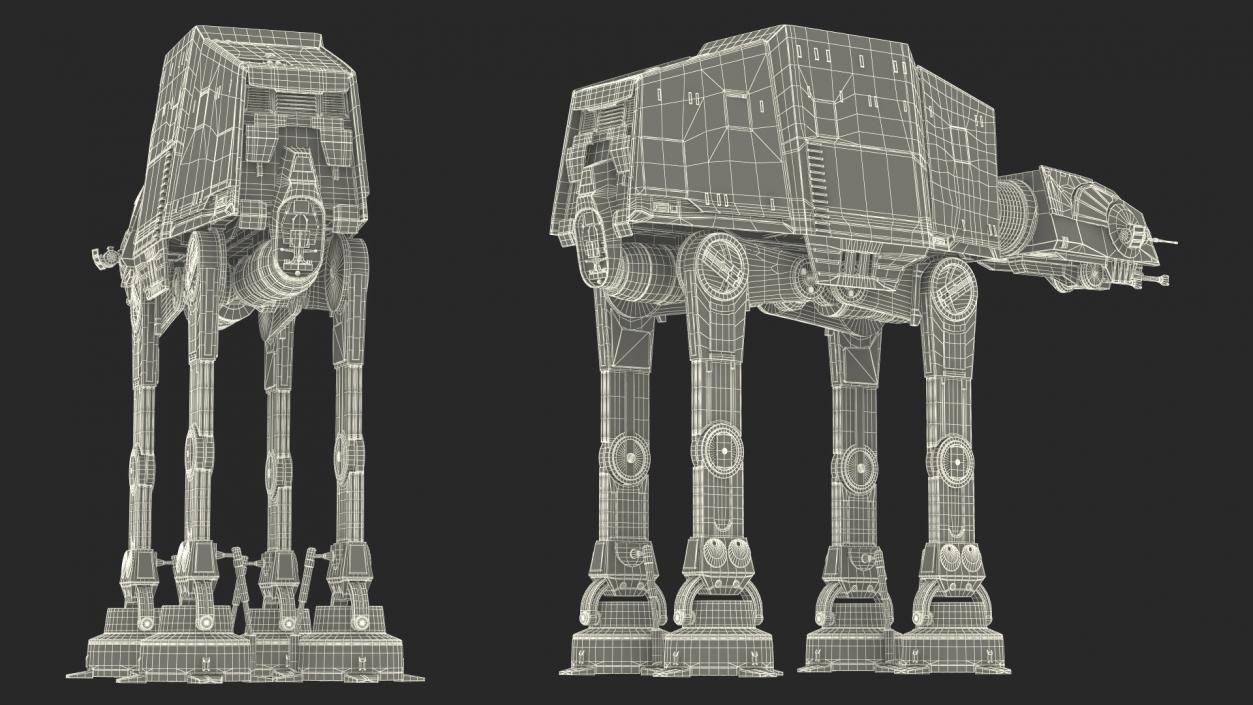 3D model AT-AT Star Wars