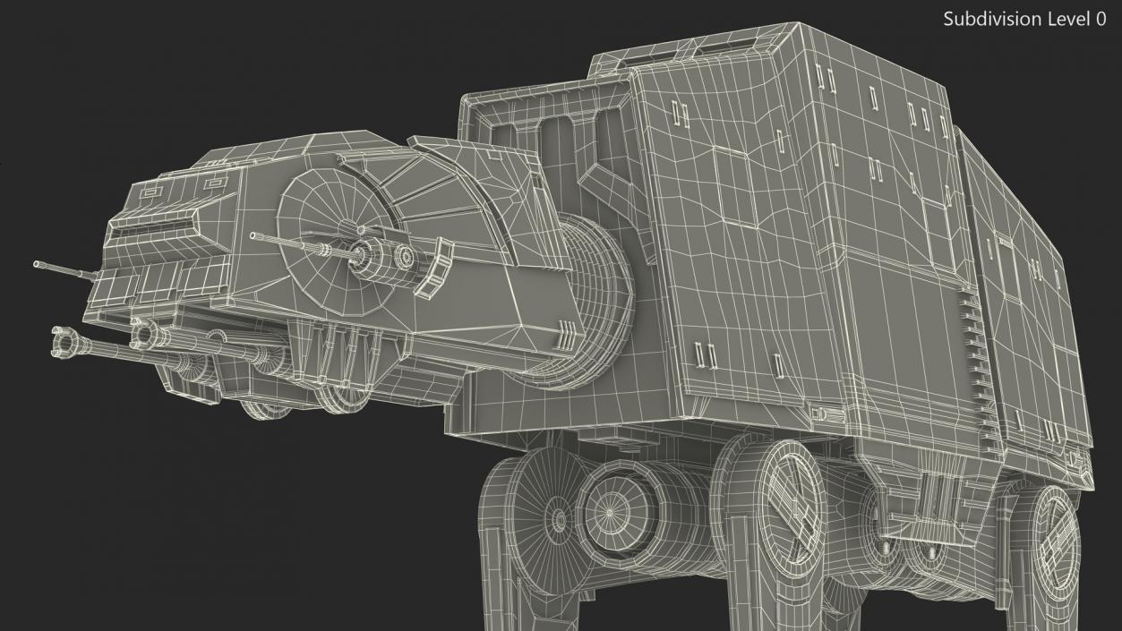 3D model AT-AT Star Wars