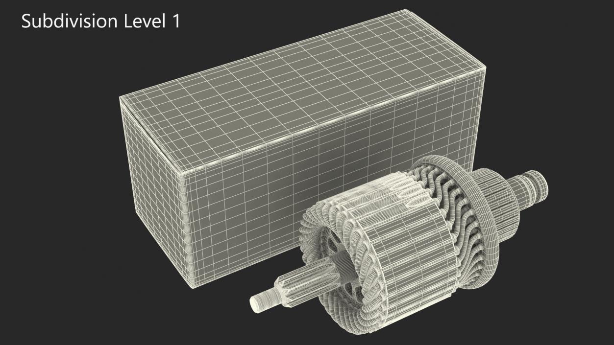 3D Starter Rotor with Package