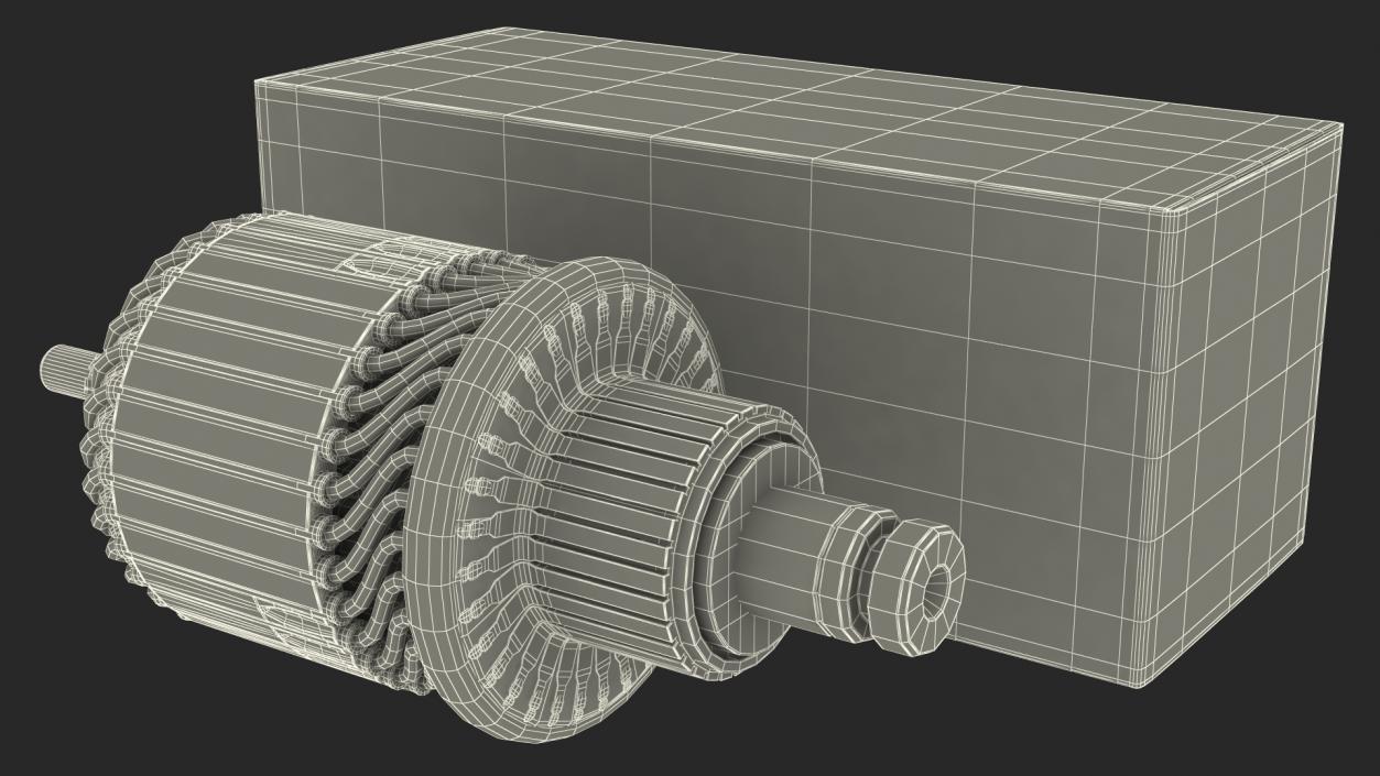 3D Starter Rotor with Package