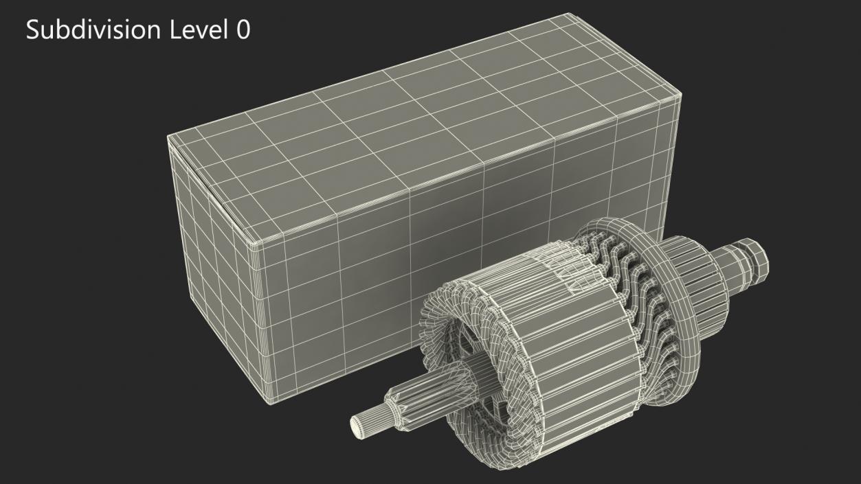 3D Starter Rotor with Package