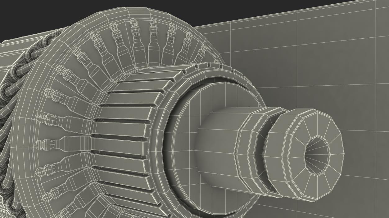 3D Starter Rotor with Package