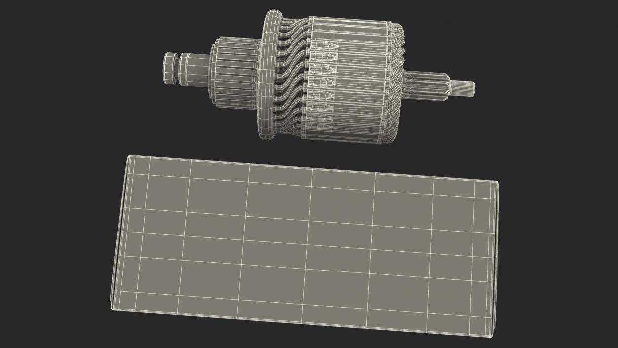 3D Starter Rotor with Package