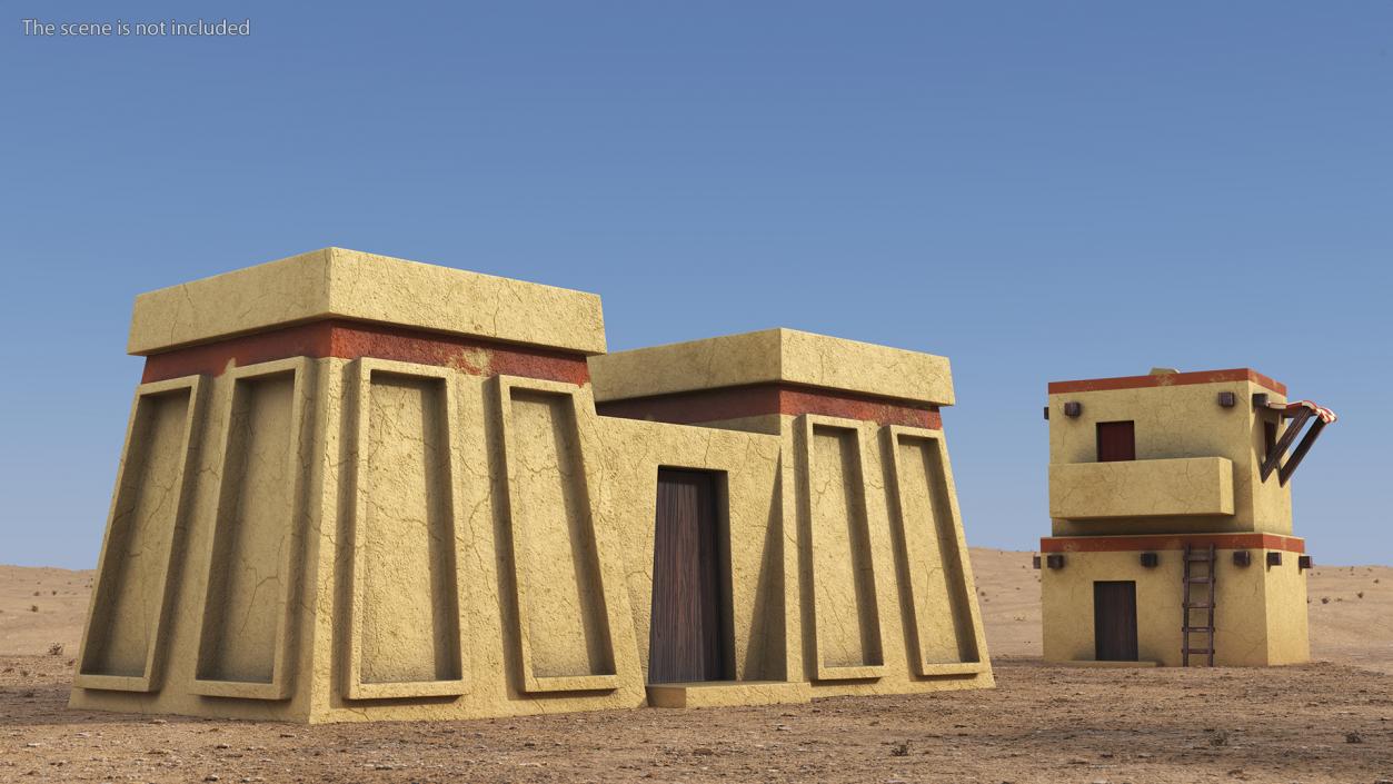 3D model Arab Buildings Collection