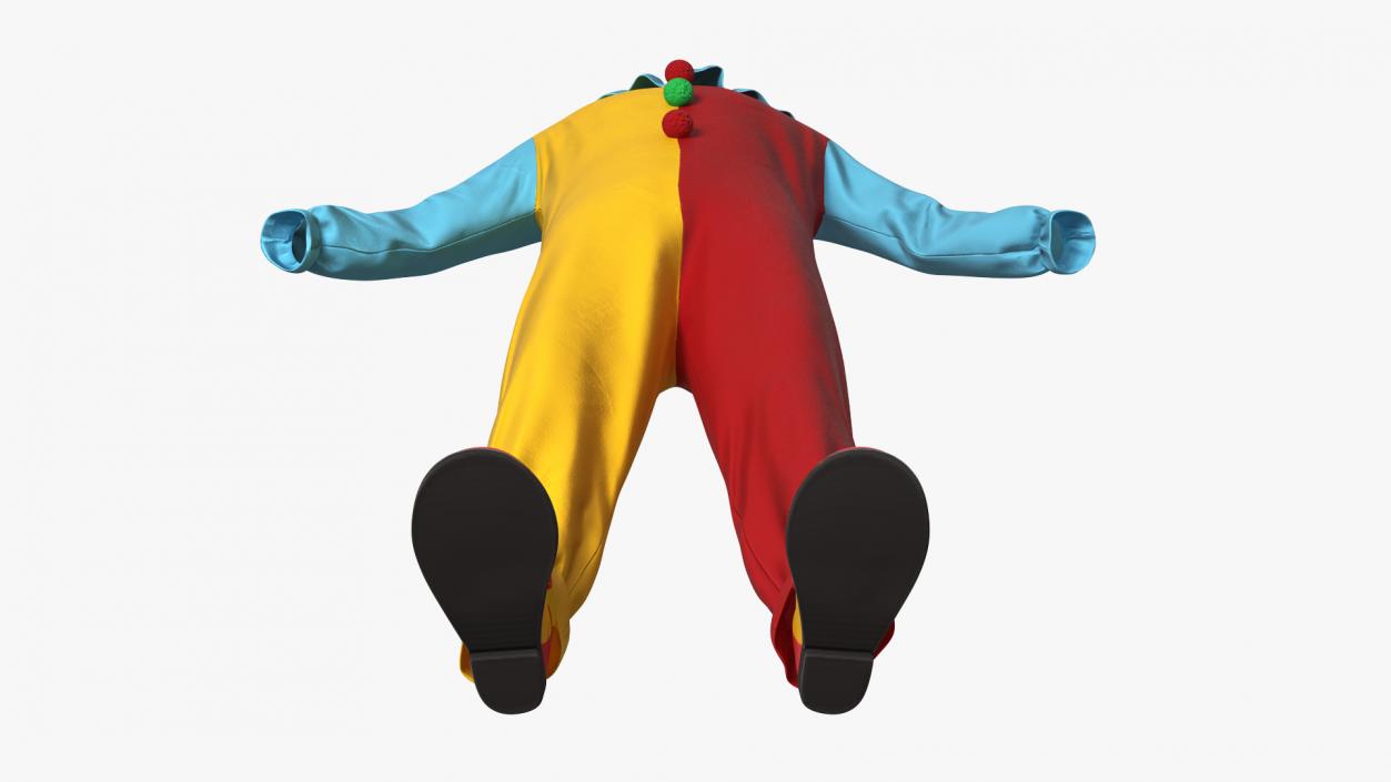 Funny Clown Costume 3D model