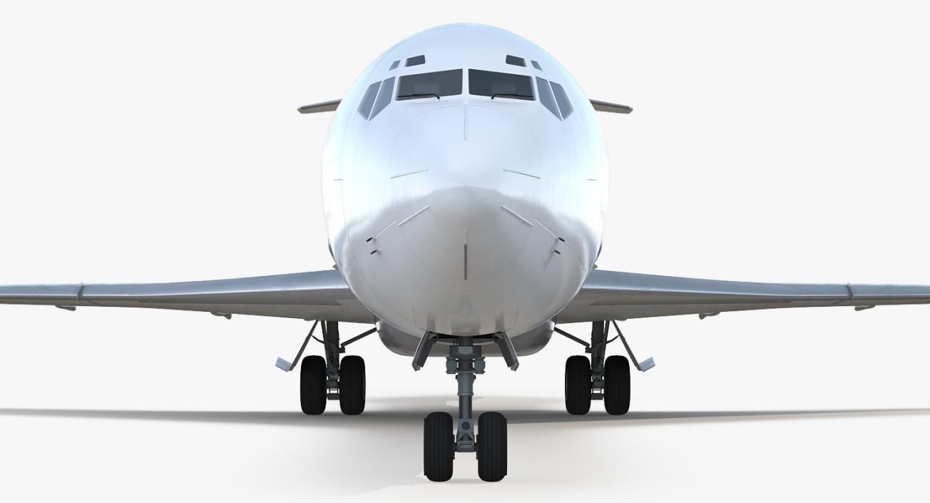 Boeing 727-200 Generic Rigged 3D model