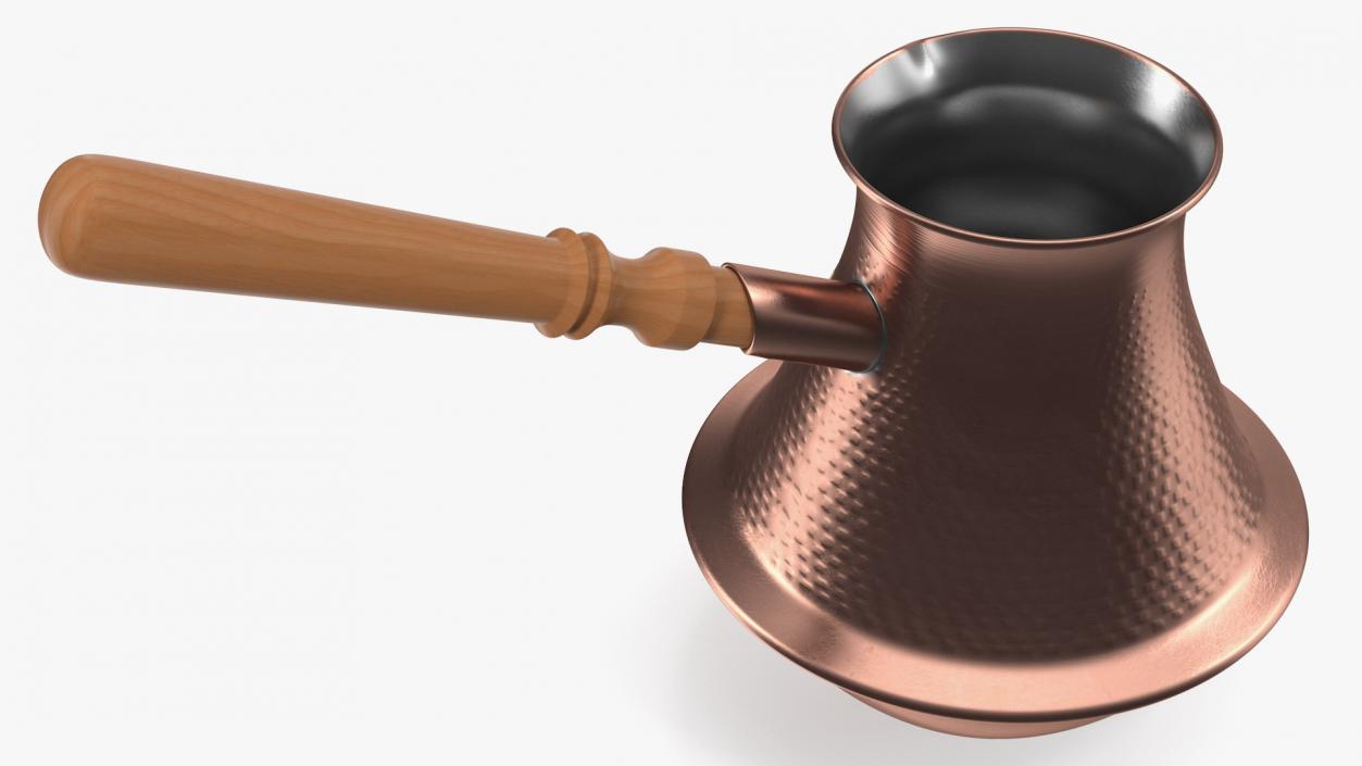 3D model Copper Turkish Coffee Pot