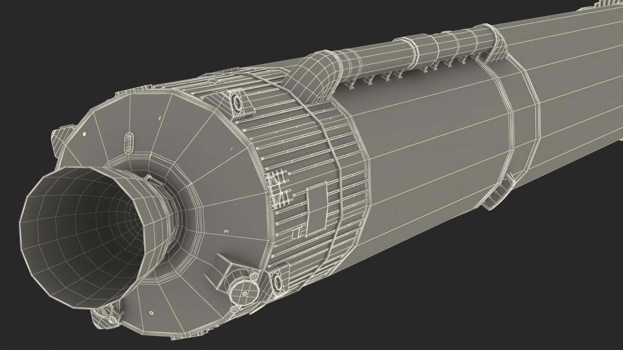 3D Angara Rocket model