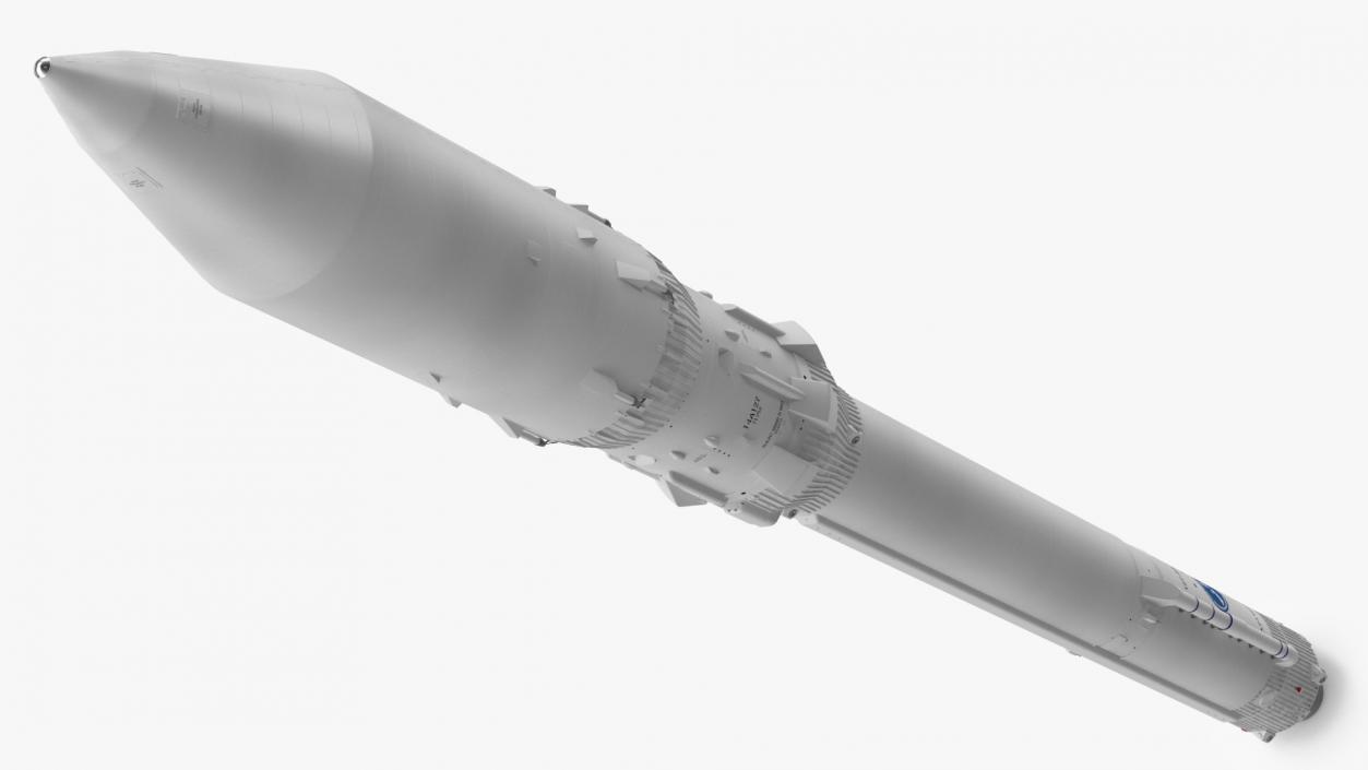 3D Angara Rocket model