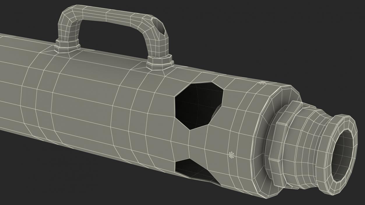 3D Big HiCombat Low Expansion Foam Branchpipes model