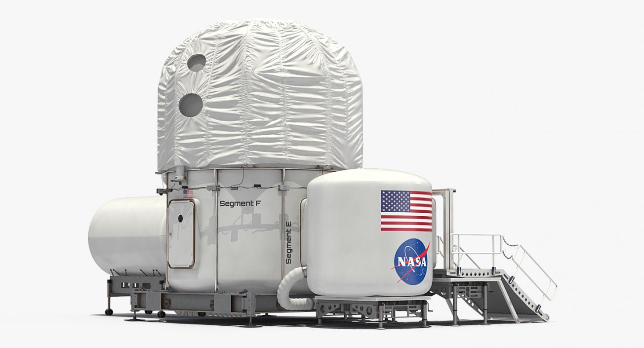 3D NASA Deep Space Habitat model