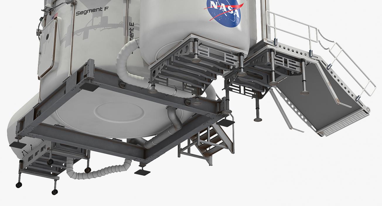 3D NASA Deep Space Habitat model