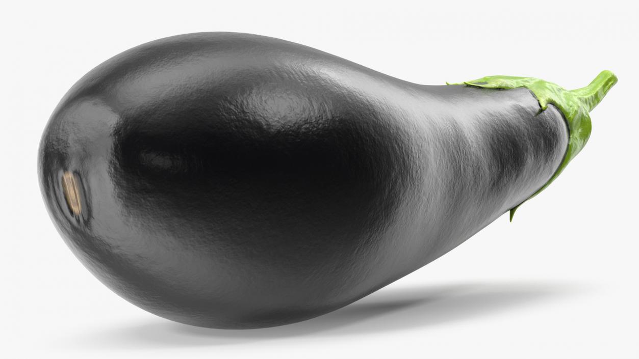 3D model Globe Eggplant Black