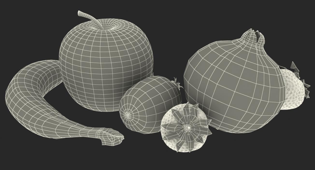 Fruits 3D Models Collection 2 3D model