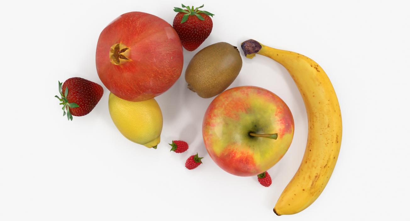 Fruits 3D Models Collection 2 3D model