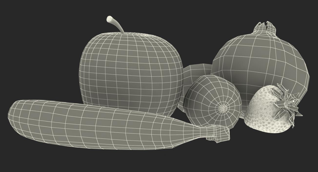 Fruits 3D Models Collection 2 3D model