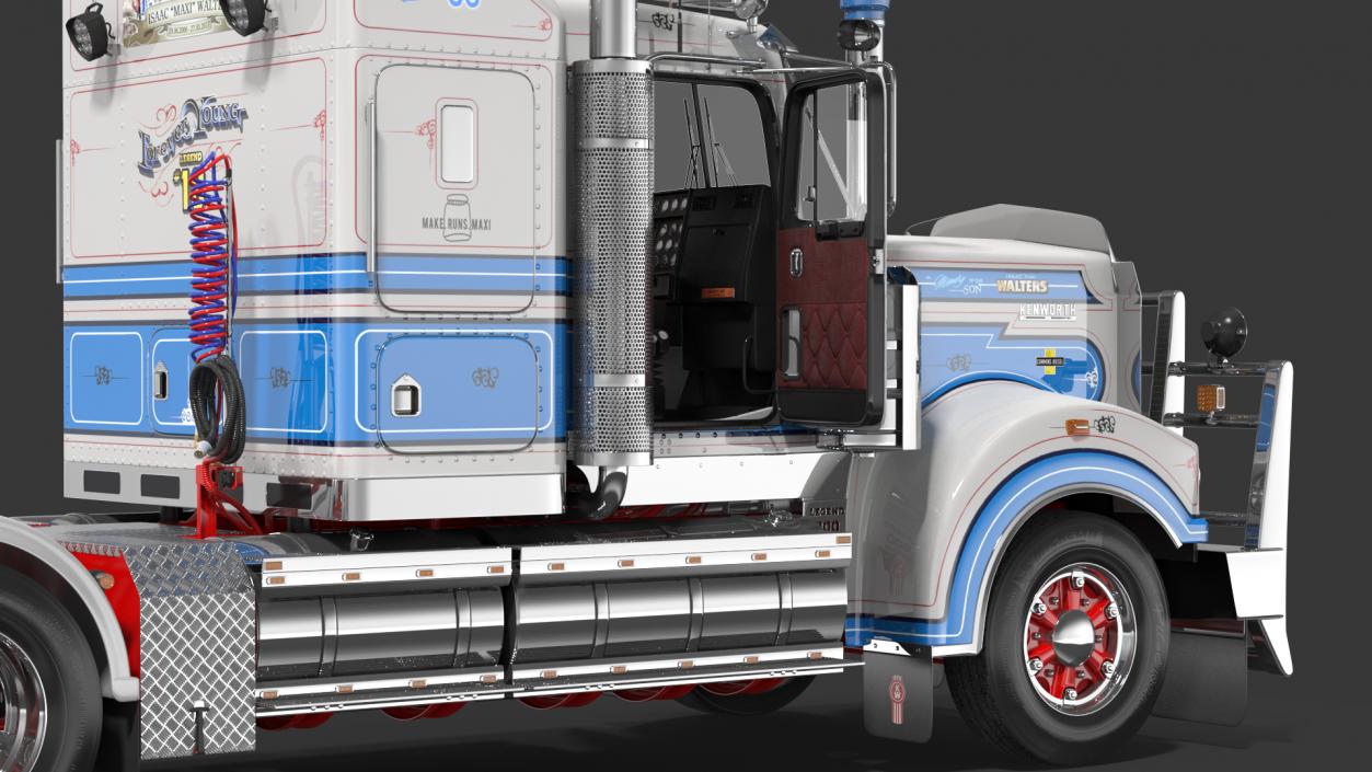 3D Rigged Trucks Collection 4