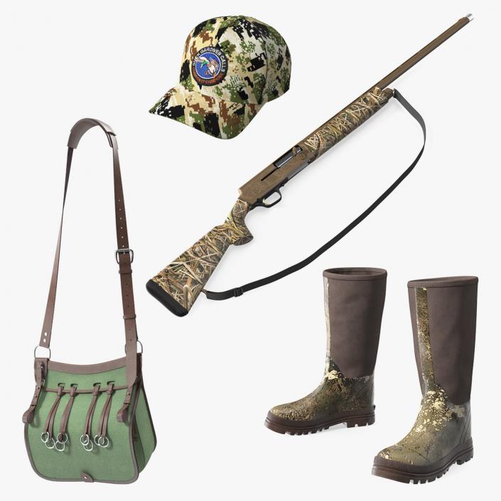 Hunting Accessories Collection 2 3D