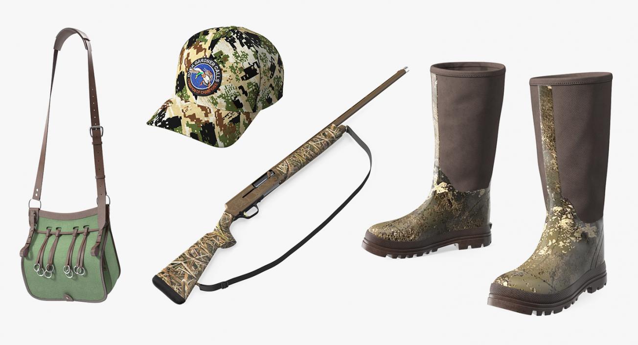 Hunting Accessories Collection 2 3D