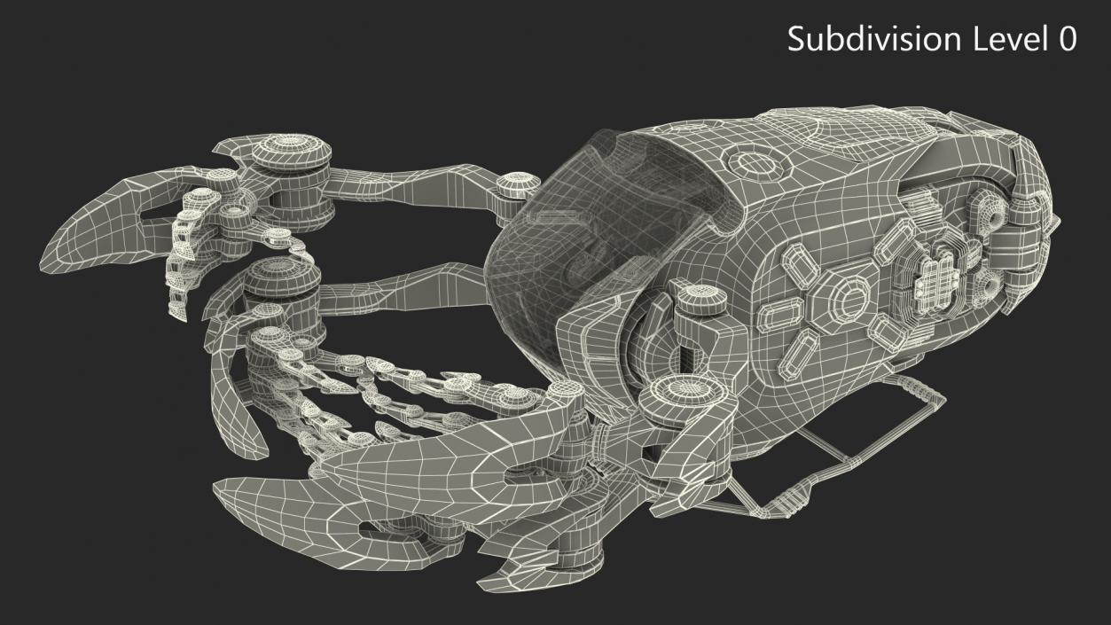 Sci Fi Space Loader 3D model