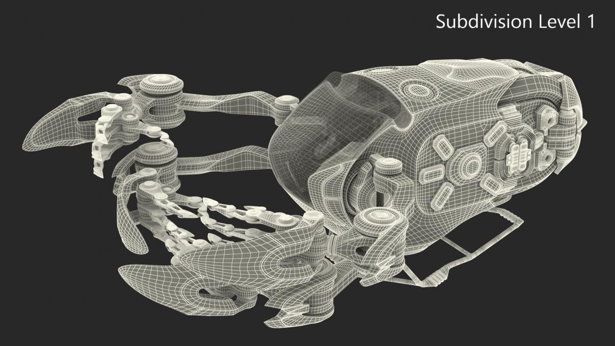 Sci Fi Space Loader 3D model