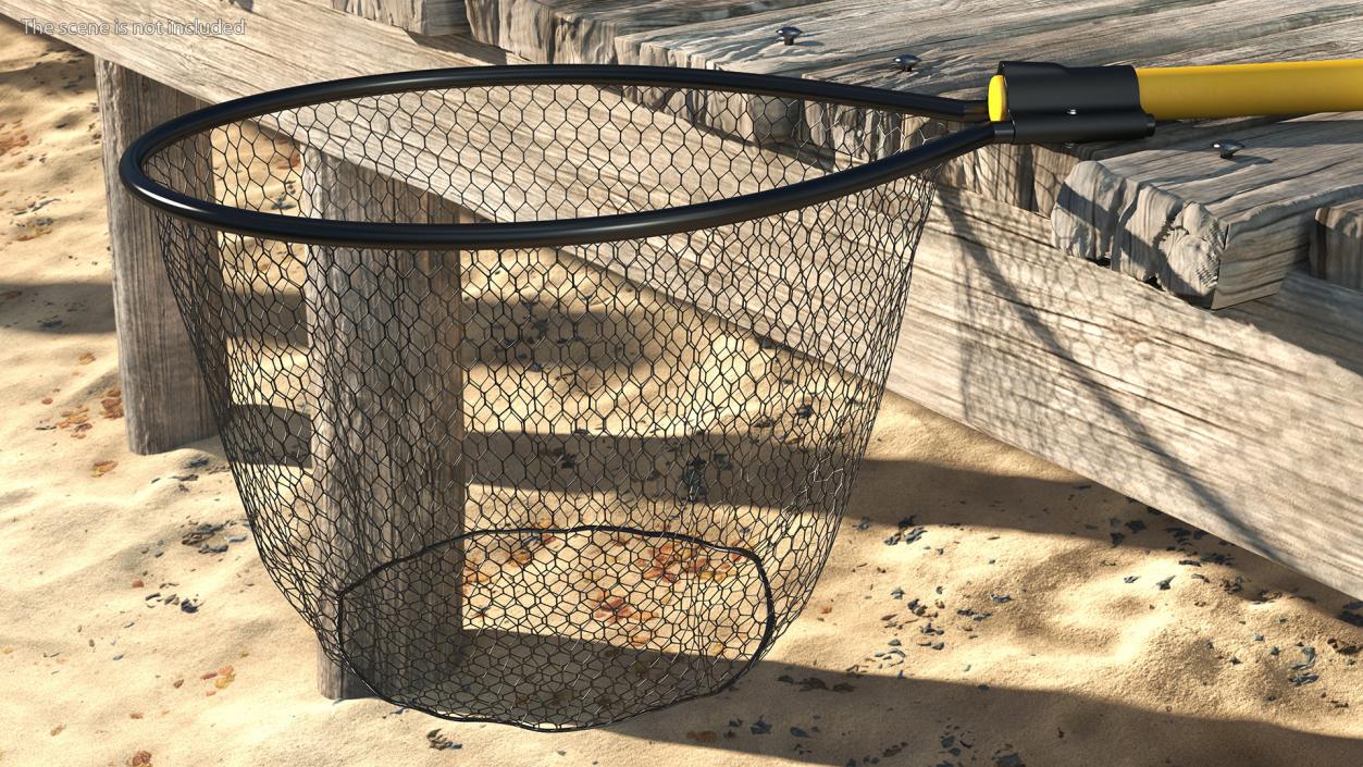 3D Fish Landing Net