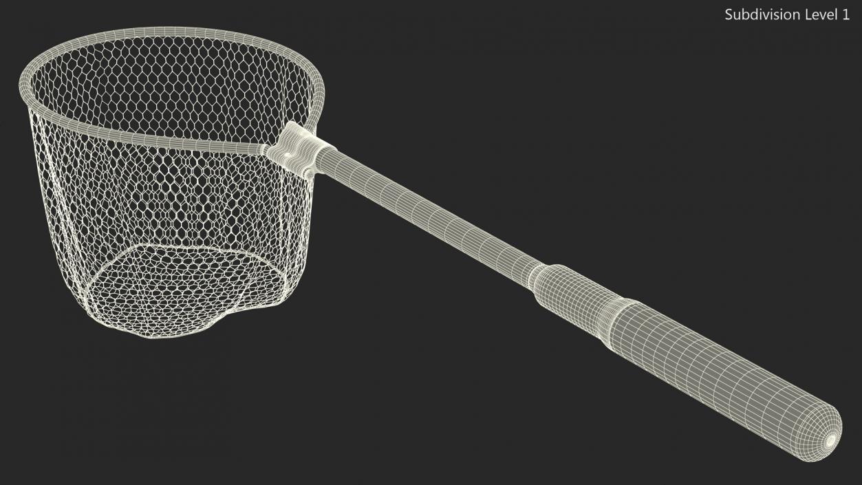 3D Fish Landing Net