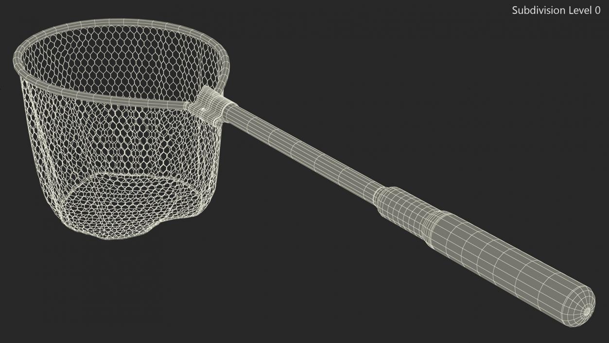 3D Fish Landing Net