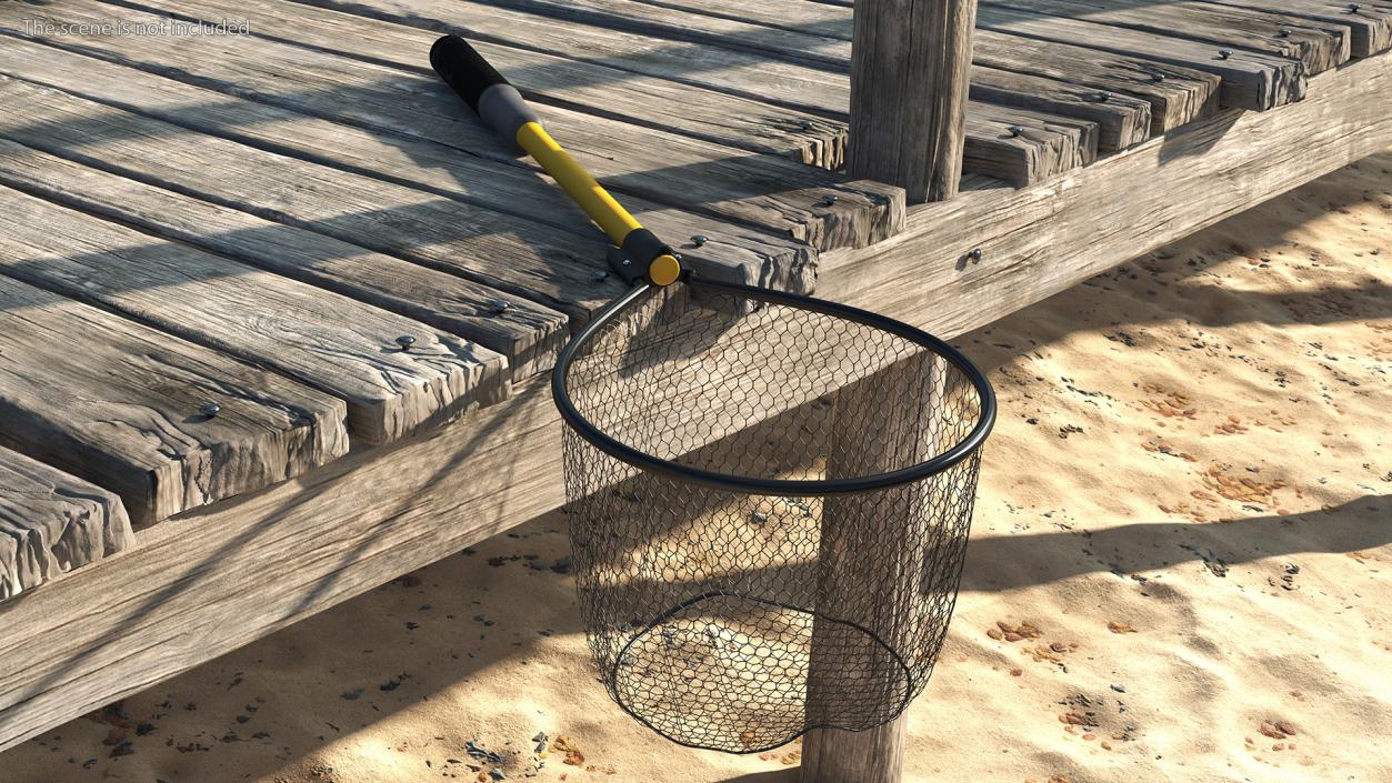 3D Fish Landing Net