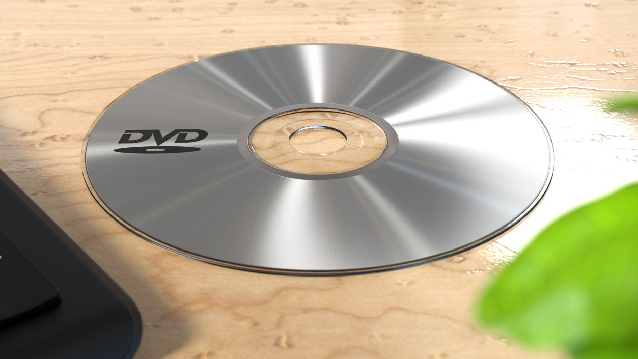 3D model DVD Disc