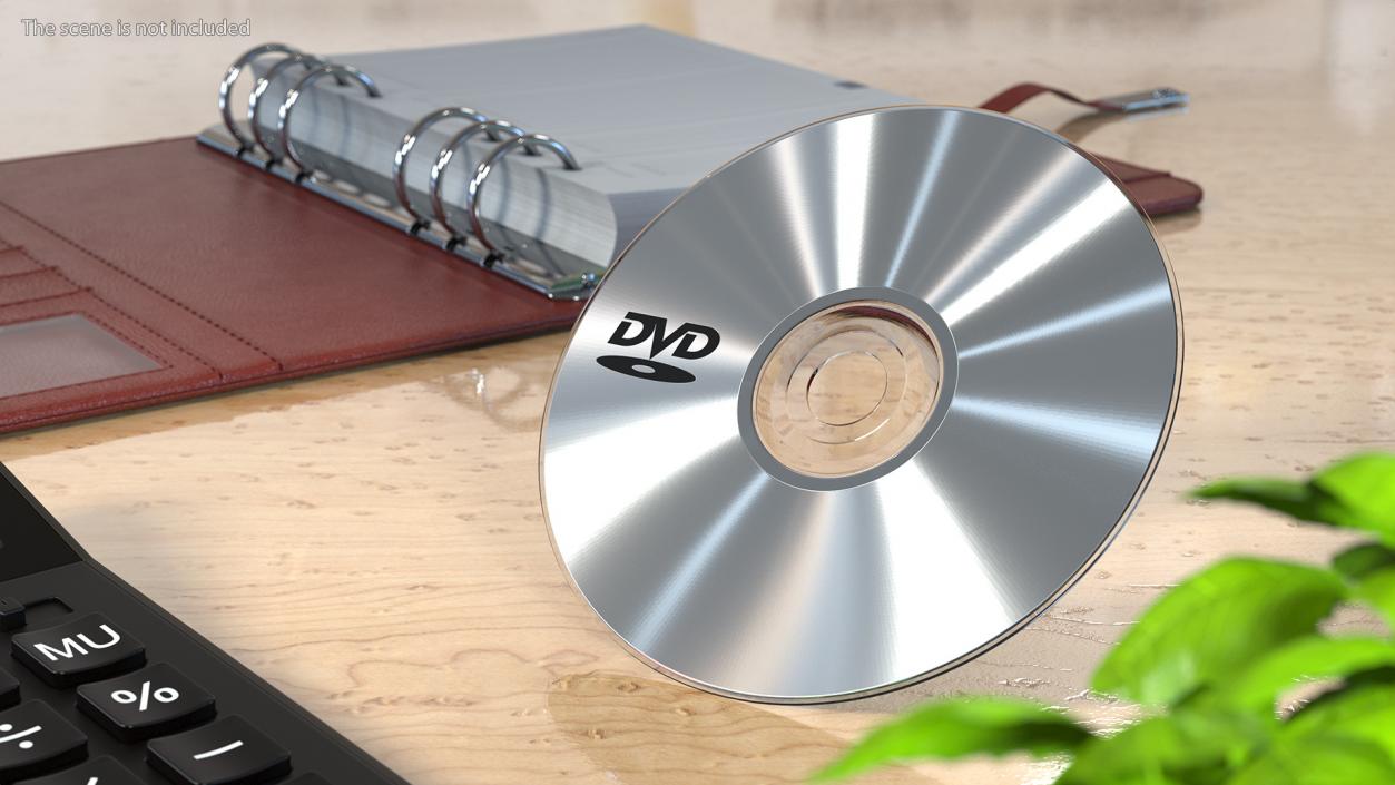 3D model DVD Disc